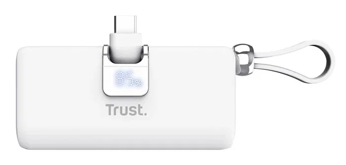Trust Power Bank Pacto 5000mAh Blanco Trust Power Bank Pacto 5000mAh Blanco