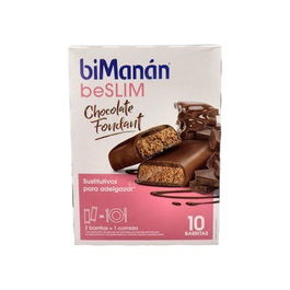 BIMANAN Barritas Chocolate Fondant 10 Ud.