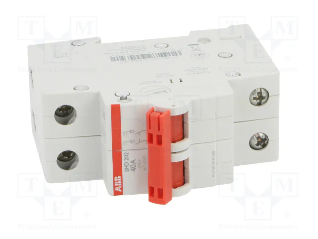 ABB SHD202/40 Interruptor de aislamiento de 2 polos 40A 415VAC