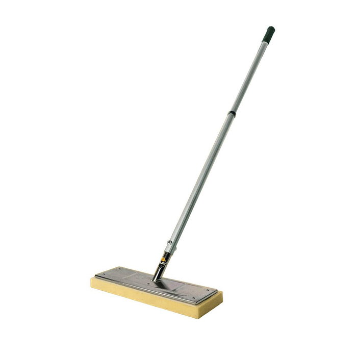 Rubi Talocha con Base Esponja Easy Squeeze para Suelos 42 x 13 x 3 cm con Mango Aluminio Desmontable y Esponja Recambiable Velcro Rubi Talocha con Base Esponja Easy Squeeze para Suelos 42 x 13 x 3 cm con Mango Aluminio Desmontable y Esponja Recambiable Velcro