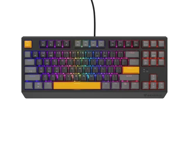 Genesis Thor 230 TKL Anchor Gray Teclado Mecánico QWERTY Español RGB Outemu Red Hot-Swap Genesis Thor 230 TKL Anchor Gray Teclado Mecánico QWERTY Español RGB Outemu Red Hot-Swap
