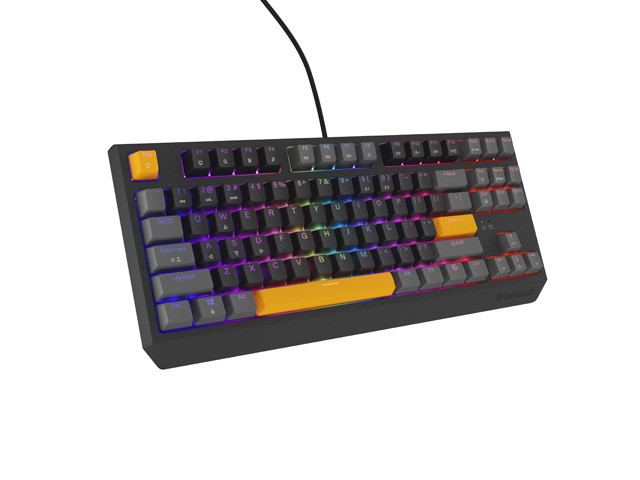 Genesis Thor 230 TKL Anchor Gray Teclado Mecánico QWERTY Español RGB Outemu Red Hot-Swap Genesis Thor 230 TKL Anchor Gray Teclado Mecánico QWERTY Español RGB Outemu Red Hot-Swap