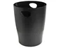 Exacompta Papelera Plástico Negro 15 Litros