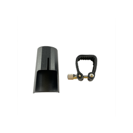 Abrazadera de Cuero y Tapa para Clarinete J. Michael D01
