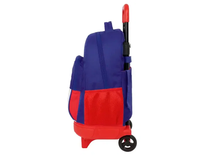 Safta Mochila con Ruedas Compact Extraíble Atlético de Madrid