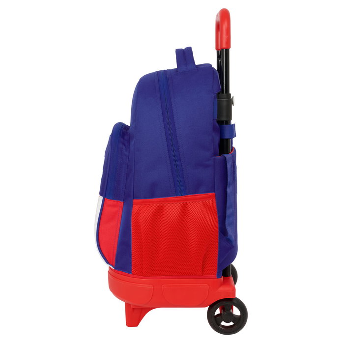 Safta Mochila con Ruedas Compact Extraíble Atlético de Madrid