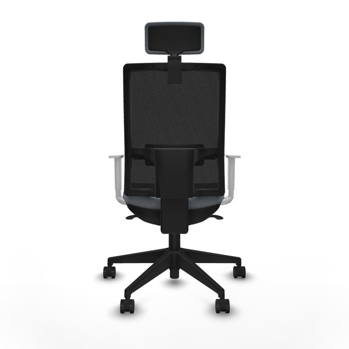PIQUERAS Y CRESPO Silla de oficina Horna con mecanismo Sincro, Gris y Negro PIQUERAS Y CRESPO Silla de oficina Horna con mecanismo Sincro, Gris y Negro