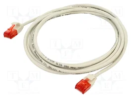 GOOBAY Patch Cord Cat 6 U/UTP RJ45 3m Gris