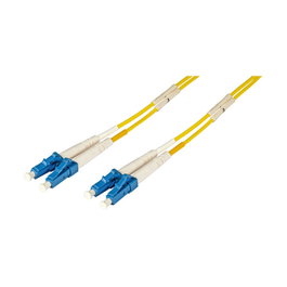 EFB Elektronik Cable de fibra óptica OS2 LC-LC 30m Amarillo