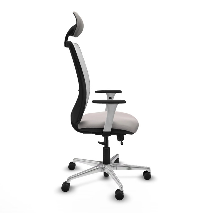 PIQUERAS Y CRESPO Silla de oficina Zulema en Similpiel Blanco con mecanismo Sincro/Traslack PIQUERAS Y CRESPO Silla de oficina Zulema en Similpiel Blanco con mecanismo Sincro/Traslack
