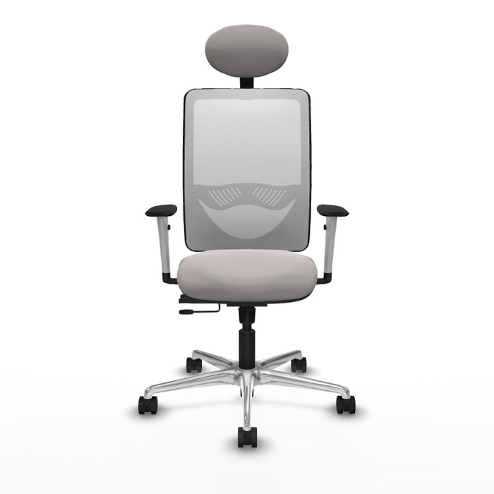 PIQUERAS Y CRESPO Silla de oficina Zulema en Similpiel Blanco con mecanismo Sincro/Traslack PIQUERAS Y CRESPO Silla de oficina Zulema en Similpiel Blanco con mecanismo Sincro/Traslack