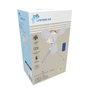 Lifetime Air Ventilador de sobremesa recargable con mando, 4 velocidades, Blanco