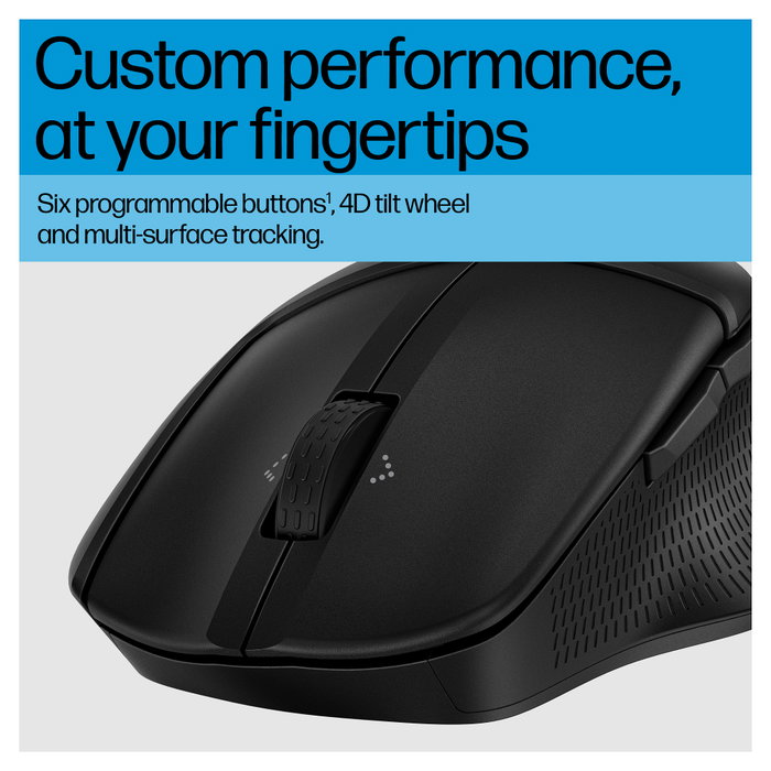 HP 685 Comfort Dual-Mode Ratón Inalámbrico Negro