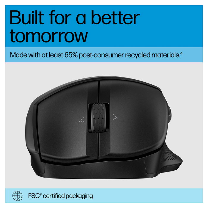 HP 685 Comfort Dual-Mode Ratón Inalámbrico Negro