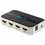 Vention AFJH0 Duplicador HDMI con 3 Entradas Hembra y 1 Salida Macho, Gris
