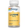 SOLARAY L-Lysine 500 mg, 60 cápsulas vegetales