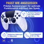 PlayStation 5 Protector de Mando Silicona White Edición Real Madrid para PS5
