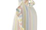DKD Home Decor Cojín de Algodón 45x45 con Volantes y Rayas Multicolor