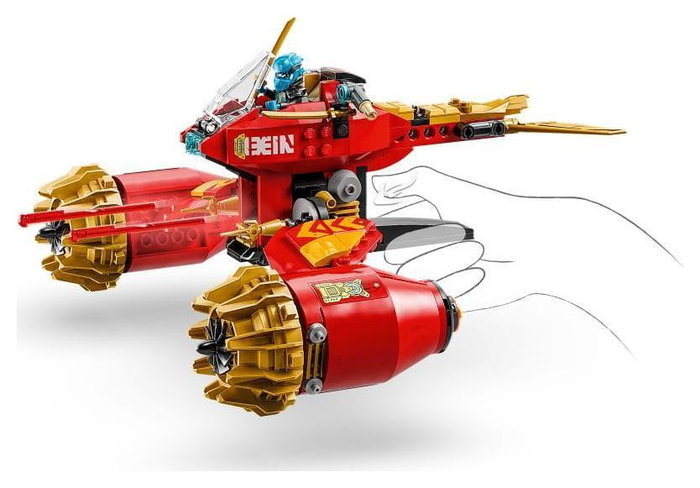 LEGO NINJAGO Moto-Meca de la Tormenta de Kai 71830 LEGO NINJAGO Moto-Meca de la Tormenta de Kai 71830