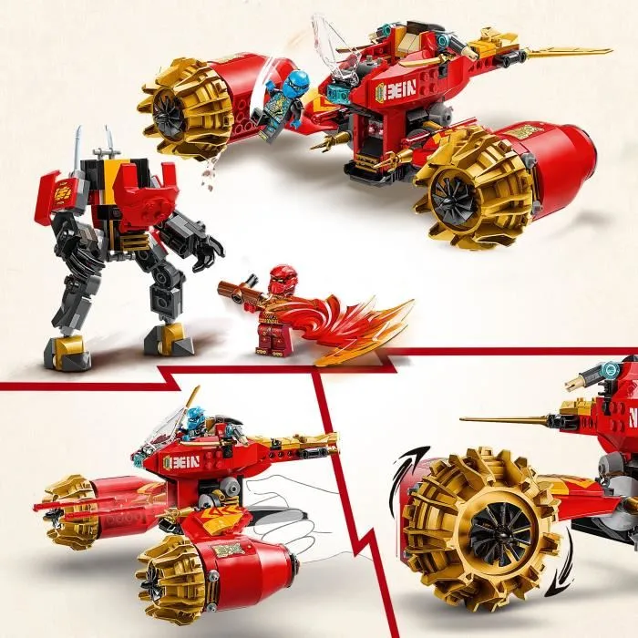 LEGO NINJAGO Moto-Meca de la Tormenta de Kai 71830 LEGO NINJAGO Moto-Meca de la Tormenta de Kai 71830