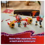 LEGO NINJAGO Moto-Meca de la Tormenta de Kai 71830