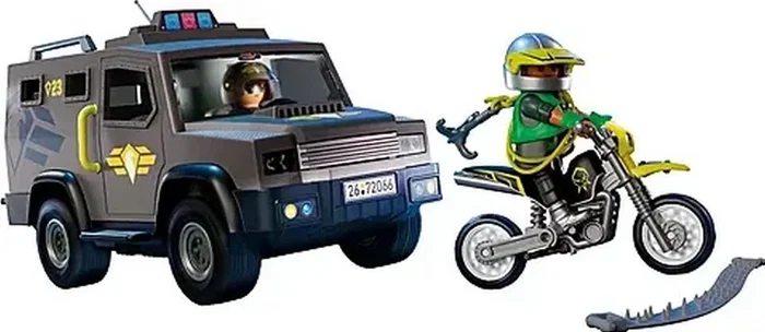 Playmobil Vehículo Táctico de las Fuerzas Especiales City Action 72066