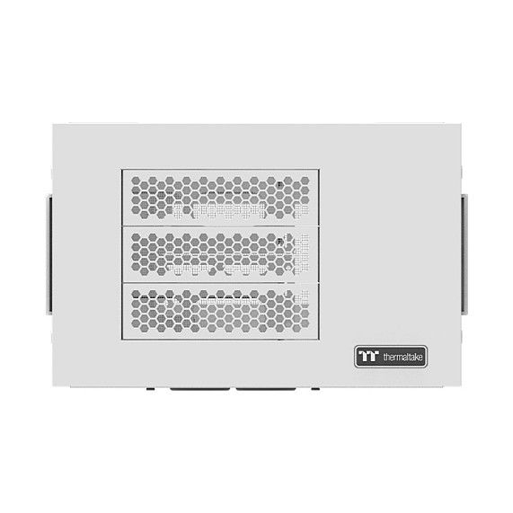 Thermaltake AX100 Snow White Caja de PC Estante SPCC Acero Blanco