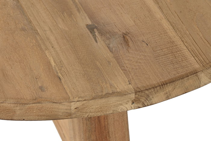 DKD Home Decor Mesita Auxiliar de Madera 70x70x40