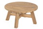 DKD Home Decor Mesita Auxiliar de Madera 70x70x40