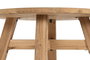 DKD Home Decor Mesita Auxiliar de Madera 70x70x40