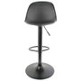 Home Deco Factory Taburete Bar Isak Negro