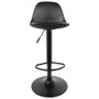 Home Deco Factory Taburete Bar Isak Negro