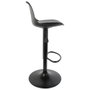 Home Deco Factory Taburete Bar Isak Negro