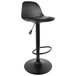 Home Deco Factory Taburete Bar Isak Negro