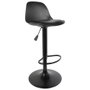 Home Deco Factory Taburete Bar Isak Negro