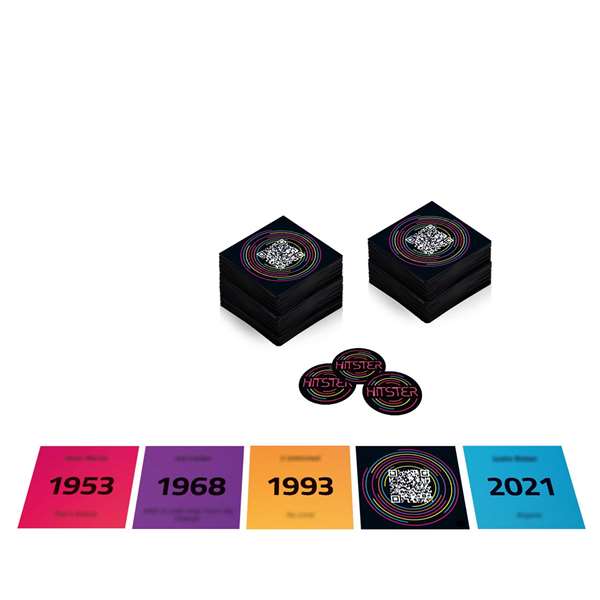 Diset - Juego Hitster Rock con más de 300 Grandes Éxitos en 6 Idiomas (Alemán, Inglés, Español, Francés, Italiano, Portugués) - Juego de Cartas Musical y Aplicación Gratuita Diset - Juego Hitster Rock con más de 300 Grandes Éxitos en 6 Idiomas (Alemán, Inglés, Español, Francés, Italiano, Portugués) - Juego de Cartas Musical y Aplicación Gratuita