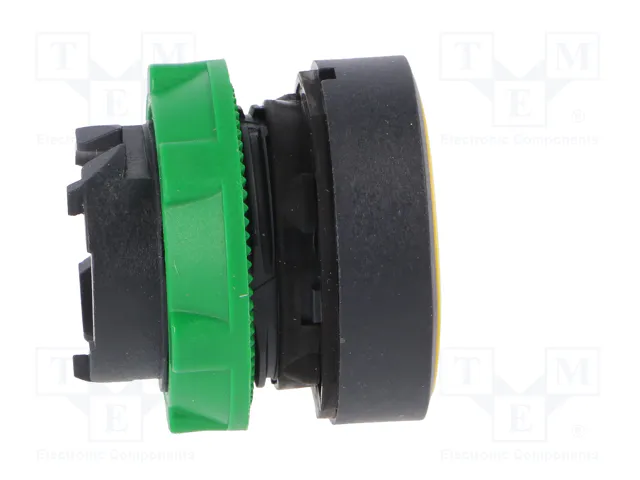 SCHNEIDER ELECTRIC Interruptor de presión Harmony XB5 de 22mm amarillo
