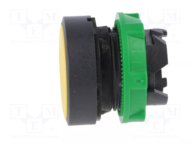 SCHNEIDER ELECTRIC Interruptor de presión Harmony XB5 de 22mm amarillo