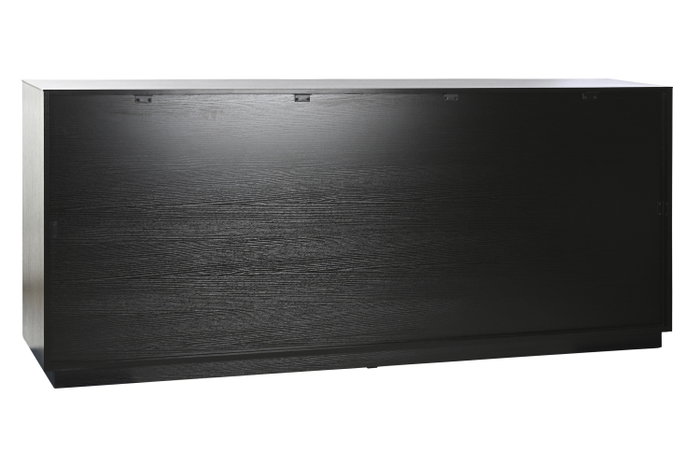 DKD Home Decor Buffet Rombos Marrón y Negro