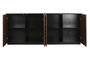 DKD Home Decor Buffet Moderno Marron Negro Rombos 188.4 x 42.1 x 80.6 cm