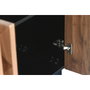 DKD Home Decor Buffet Rombos Marrón y Negro
