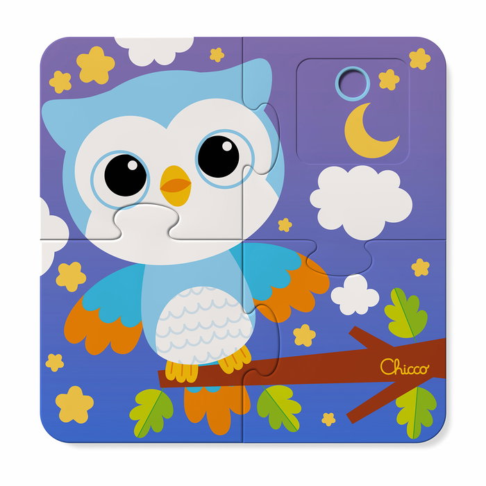 Chicco Puzzle Interactivo Montessori 4 Piezas +12 Meses Español - 00012558000000 Chicco Puzzle Interactivo Montessori 4 Piezas +12 Meses Español - 00012558000000
