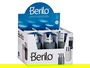 Berilo Dosificador Jabón Cerámica Gris Plata Ancho 7 cm Alto 14.5 cm Largo 8.5 cm Capacidad 350 ml (Set de 12)