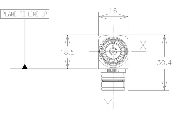 TELEMECANIQUE SENSORS Cabezal de accionamiento ZCE01