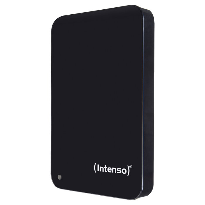 Intenso HDD Memory Drive 1TB USB 3.0 2.5 pulgadas Unidad Disco Duro Externo 5400 RPM 85 MB/s Negro con Funda de Transporte