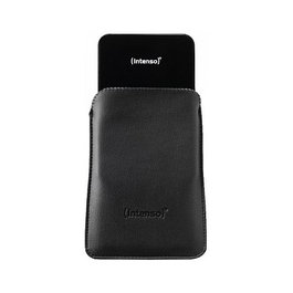 Intenso HDD Memory Drive 1TB USB 3.0 2.5 pulgadas Unidad Disco Duro Externo 5400 RPM 85 MB/s Negro con Funda de Transporte