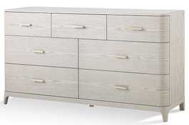 DKD Home Decor Cómoda Tradicional Nelly Gris Claro