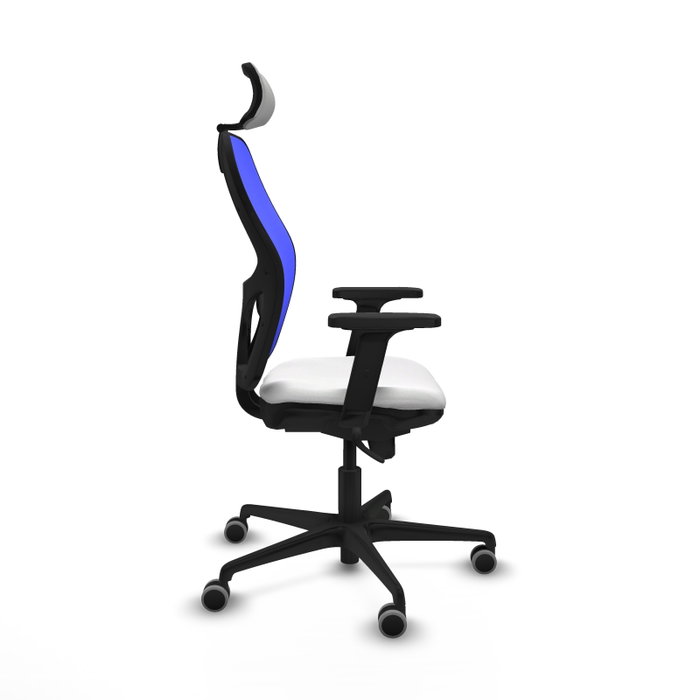 PIQUERAS Y CRESPO Silla de oficina Jorquera Blanco y Azul PIQUERAS Y CRESPO Silla de oficina Jorquera Blanco y Azul