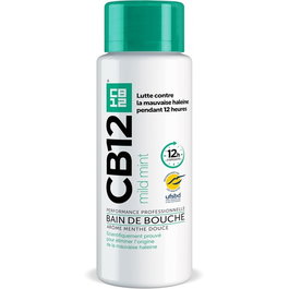 Cb12 Mouthwash Clear Mild Mint Menthol 250ml