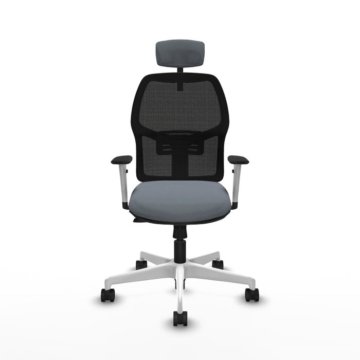 PIQUERAS Y CRESPO Silla Alfera Gris con Mecanismo Sincro/Traslack PIQUERAS Y CRESPO Silla Alfera Gris con Mecanismo Sincro/Traslack